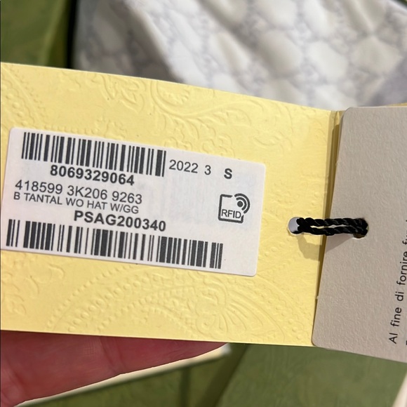 Gucci Kids Hat - Green - Picture 5 of 6